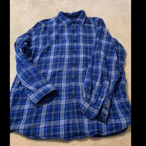 Other - EUC Men’s Blue Flannel Shirt
